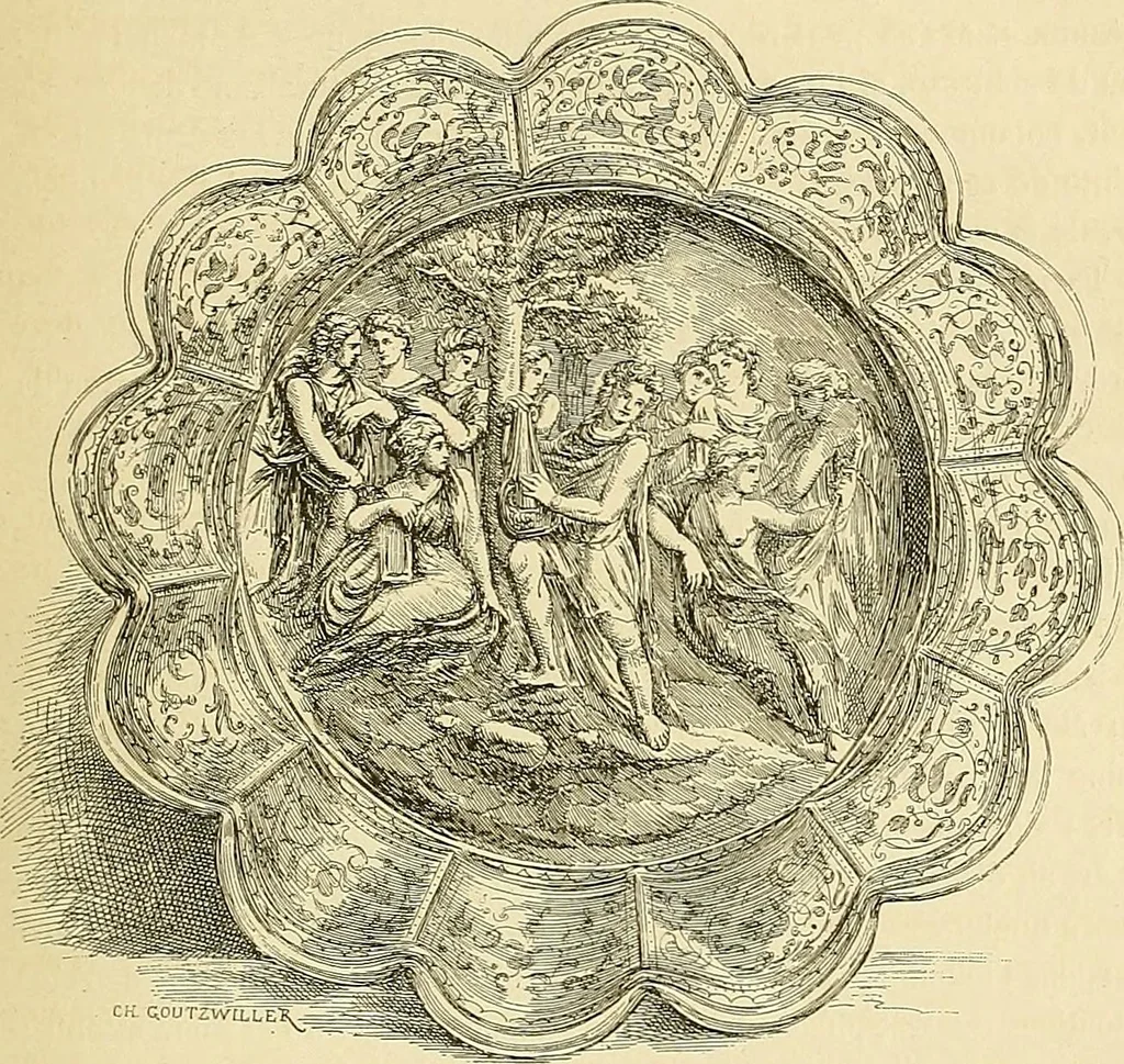 An illustration from Gazette des beaux-arts, 1859, leaf 338