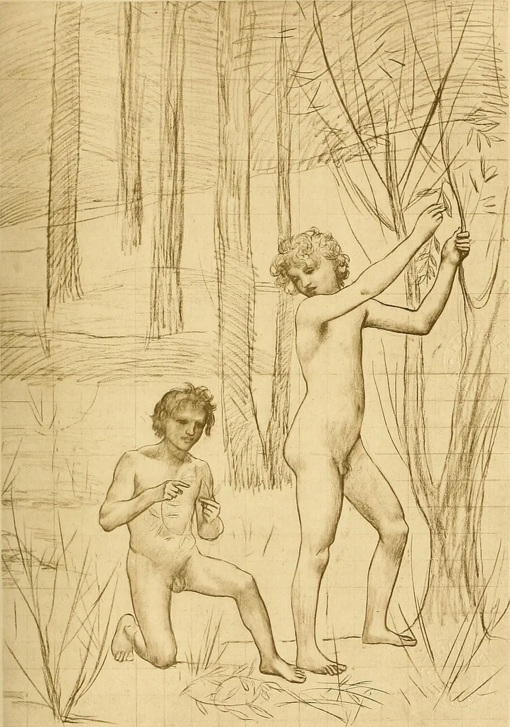 An illustration from Gazette des beaux-arts, 1859, leaf 508