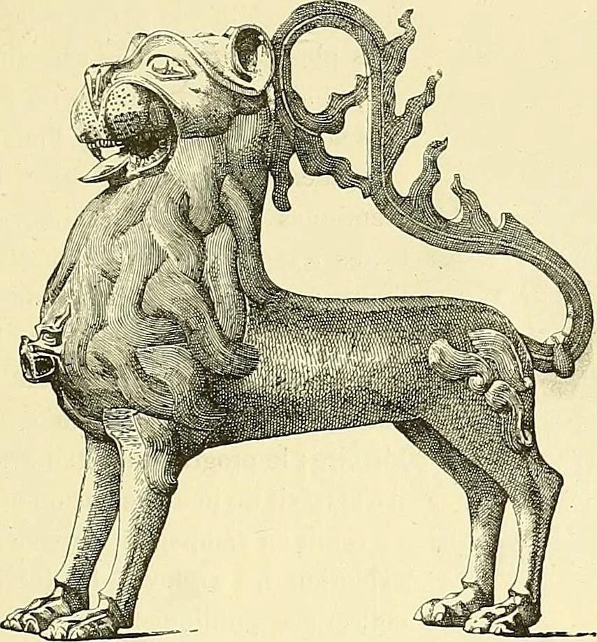 An illustration from Gazette des beaux-arts, 1859, leaf 92