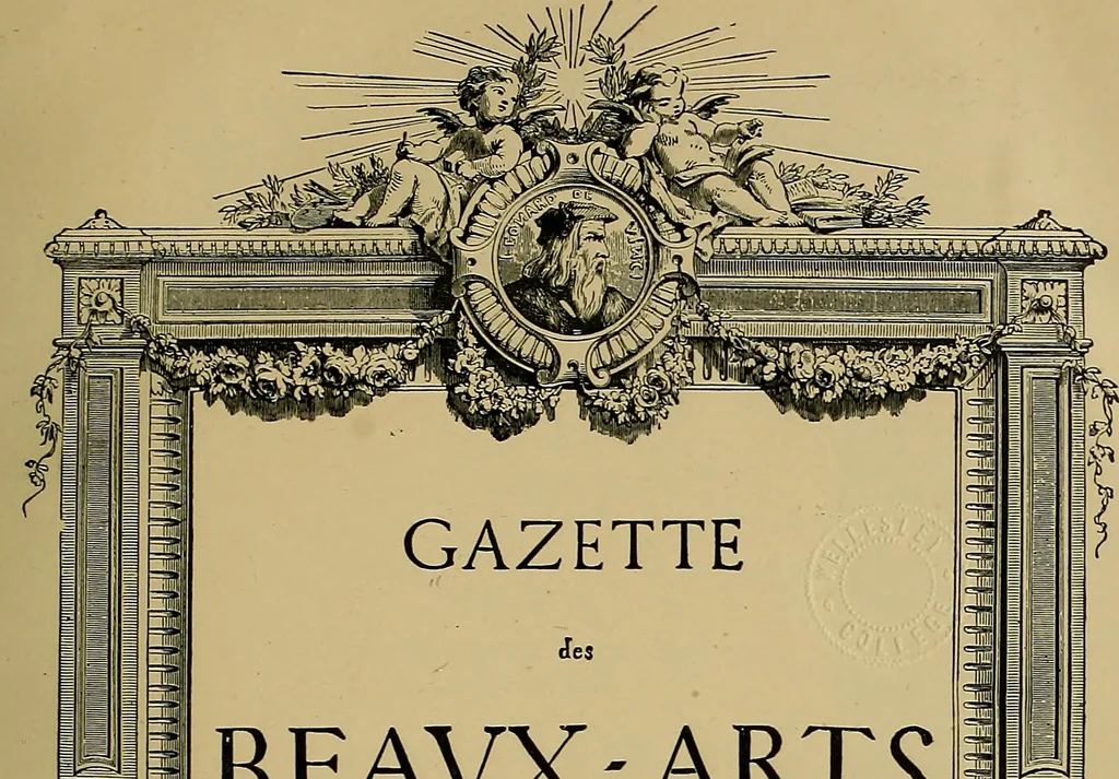 An illustration from Gazette des beaux-arts, 1859, leaf 10