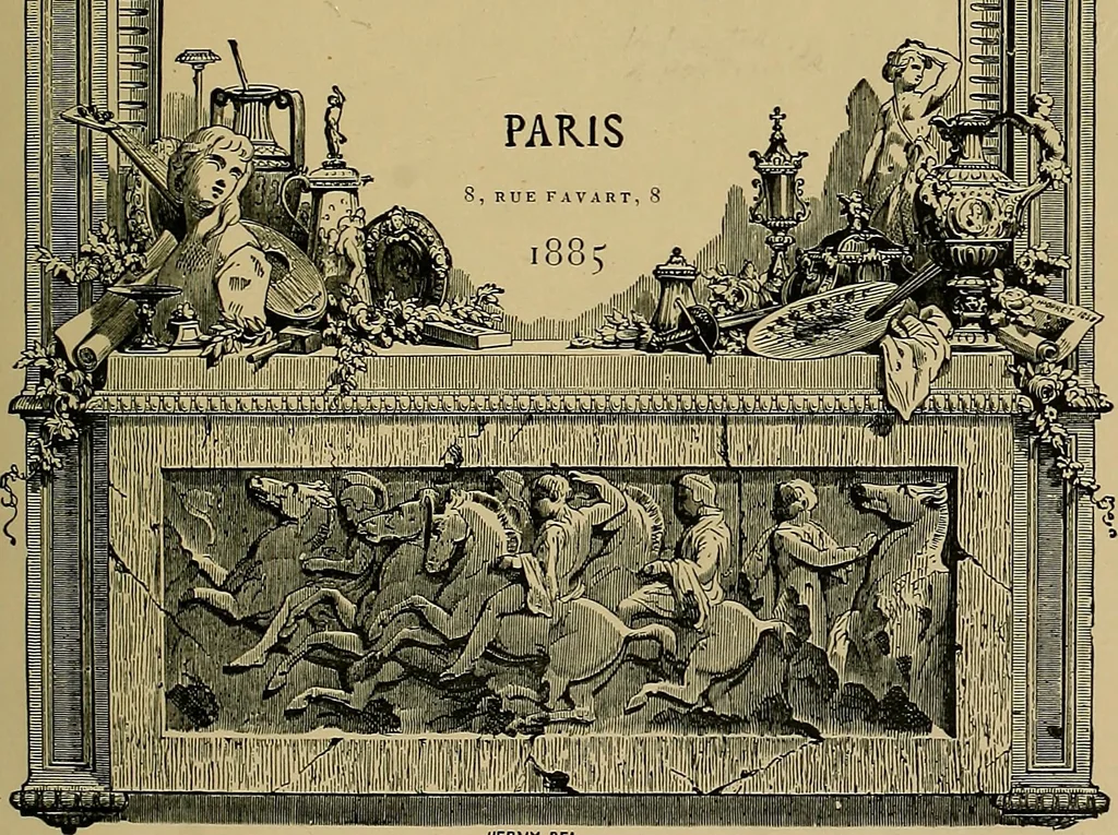 An illustration from Gazette des beaux-arts, 1859, leaf 10