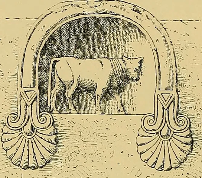 An illustration from Gazette des beaux-arts, 1859, leaf 105