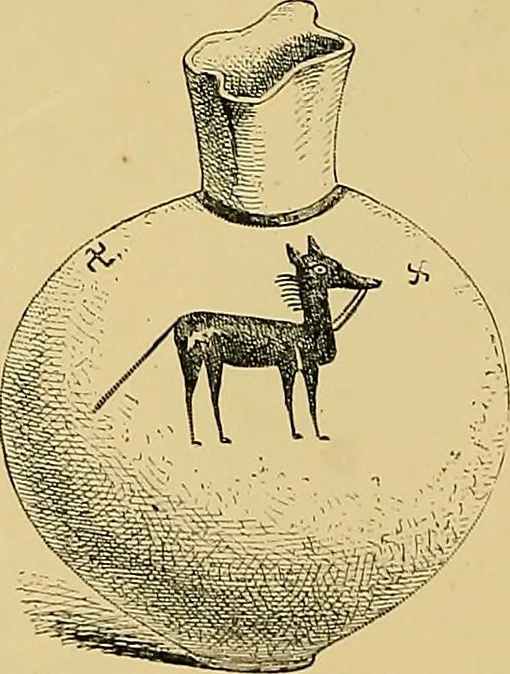 An illustration from Gazette des beaux-arts, 1859, leaf 105