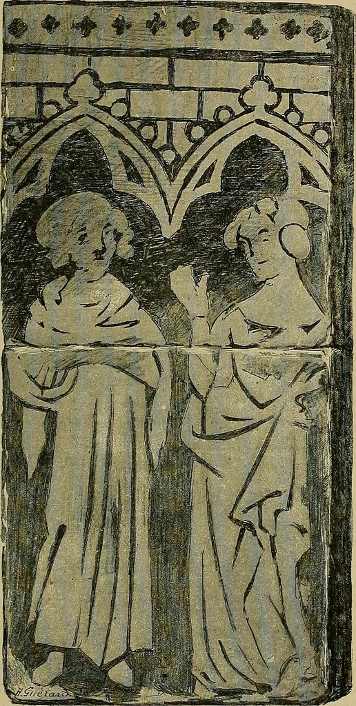 An illustration from Gazette des beaux-arts, 1859, leaf 256