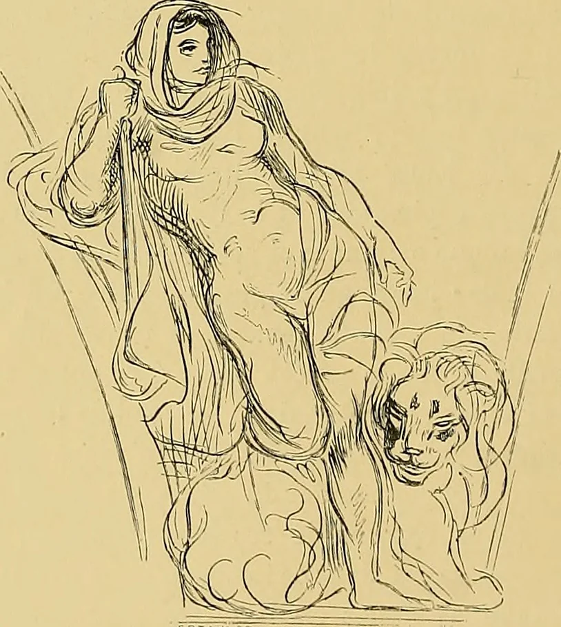 An illustration from Gazette des beaux-arts, 1859, leaf 333