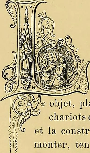 An illustration from Gazette des beaux-arts, 1859, leaf 237
