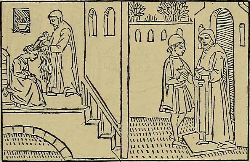 An illustration from Gazette des beaux-arts, 1859, leaf 408