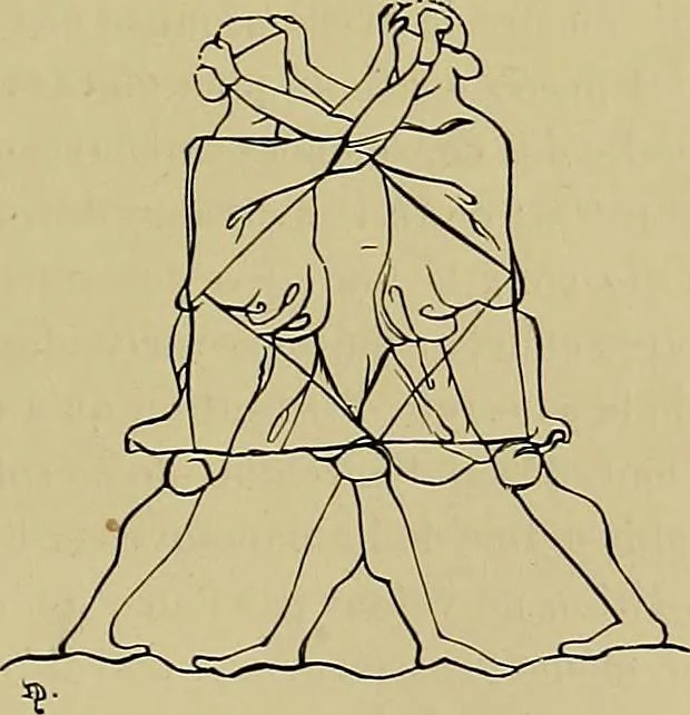 An illustration from Gazette des beaux-arts, 1859, leaf 462