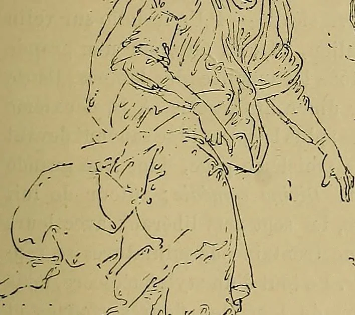 An illustration from Gazette des beaux-arts, 1859, leaf 58