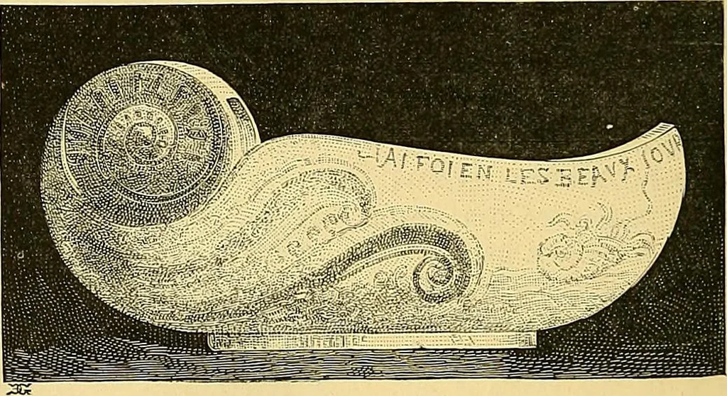 An illustration from Gazette des beaux-arts, 1859, leaf 100