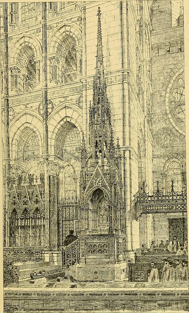 An illustration from Gazette des beaux-arts, 1859, leaf 107