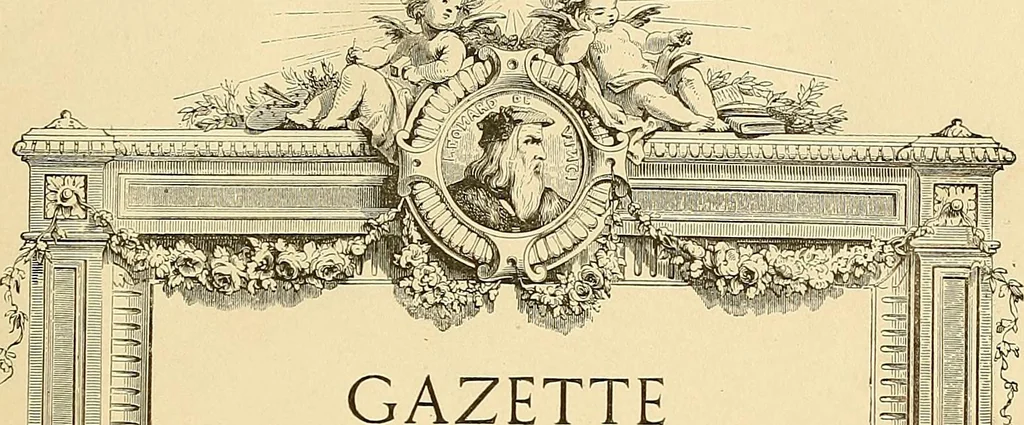 An illustration from Gazette des beaux-arts, 1859, leaf 8