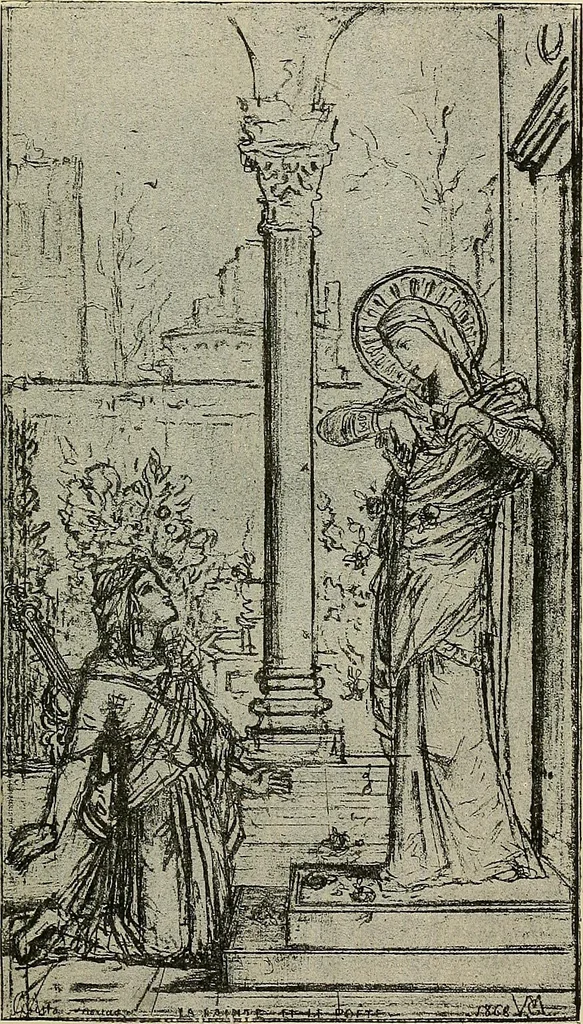 An illustration from Gazette des beaux-arts, 1859, leaf 50