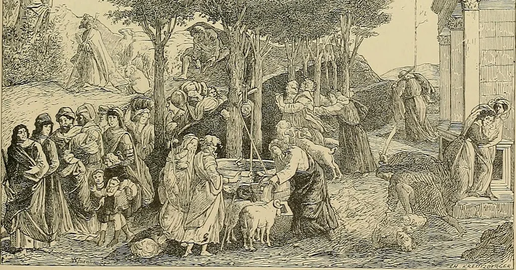 An illustration from Gazette des beaux-arts, 1859, leaf 502