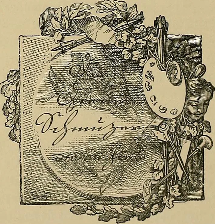 An illustration from Gazette des beaux-arts, 1859, leaf 523