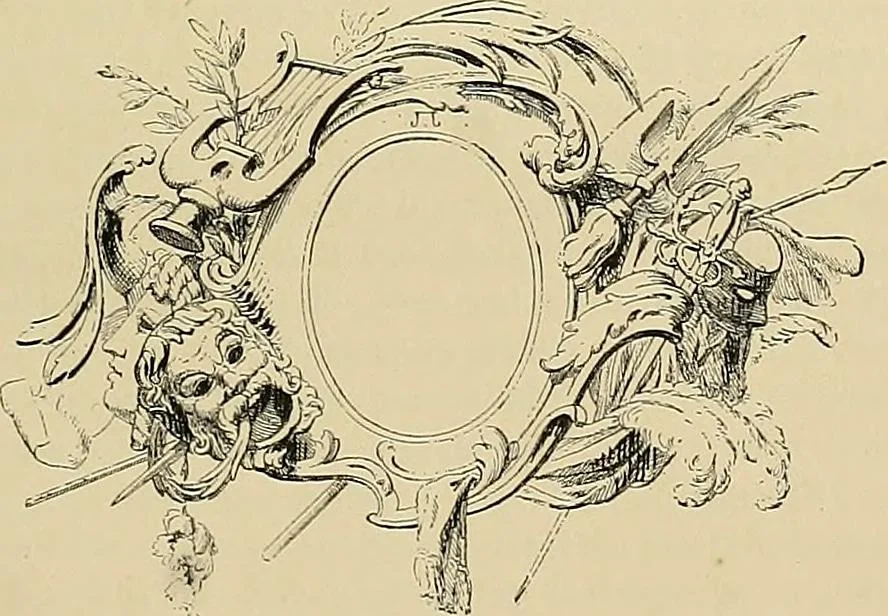 An illustration from Gazette des beaux-arts, 1859, leaf 528