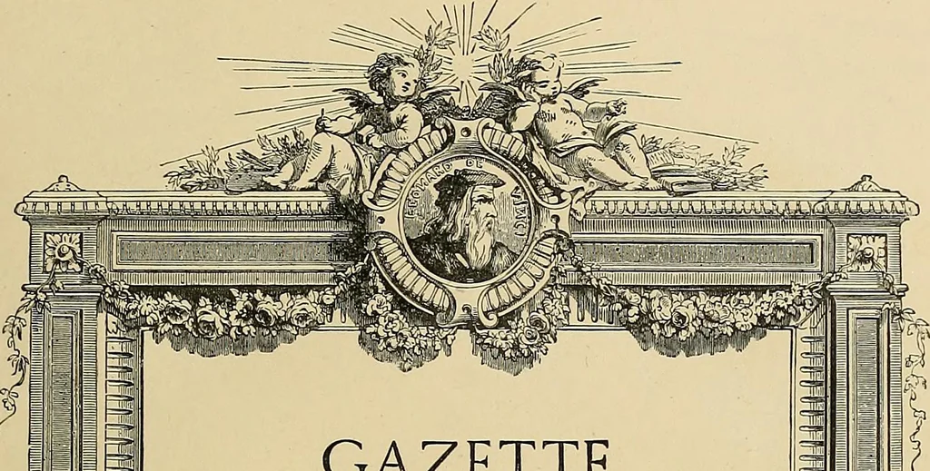 An illustration from Gazette des beaux-arts, 1859, leaf 8