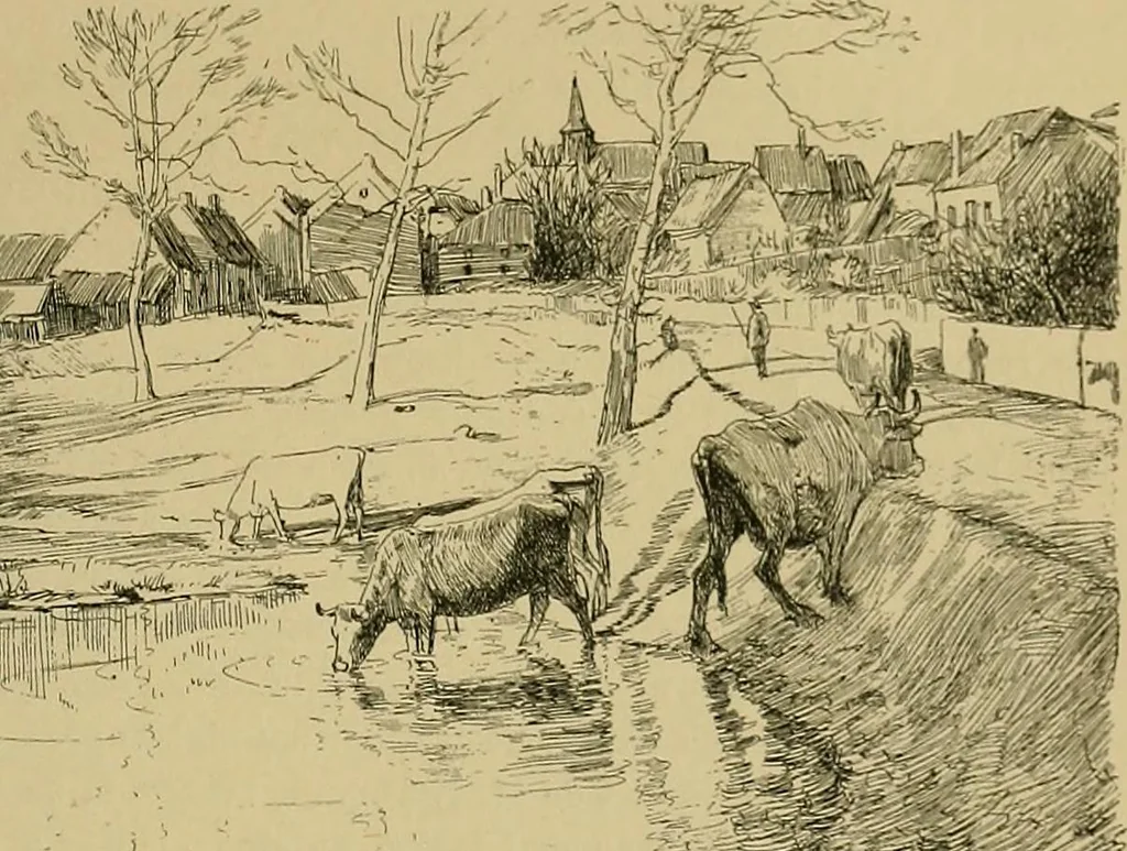 An illustration from Gazette des beaux-arts, 1859, leaf 542