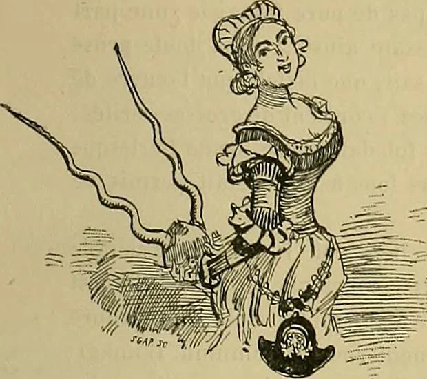 An illustration from Gazette des beaux-arts, 1859, leaf 94