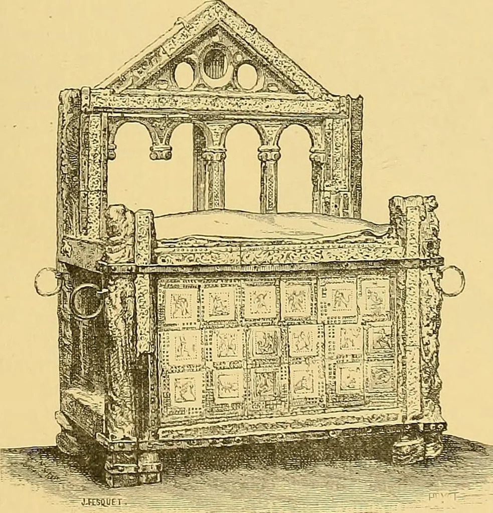 An illustration from Gazette des beaux-arts, 1859, leaf 543