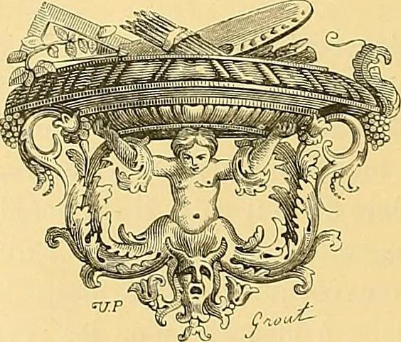 An illustration from Gazette des beaux-arts, 1859, leaf 64