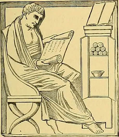 An illustration from Gazette des beaux-arts, 1859, leaf 65