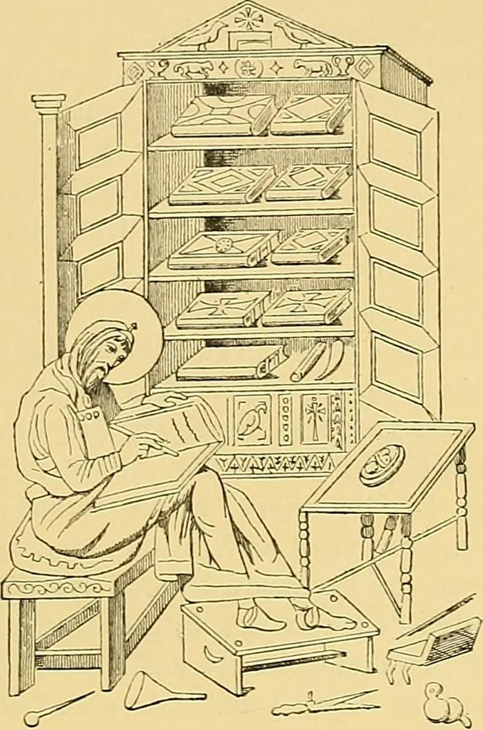 An illustration from Gazette des beaux-arts, 1859, leaf 69