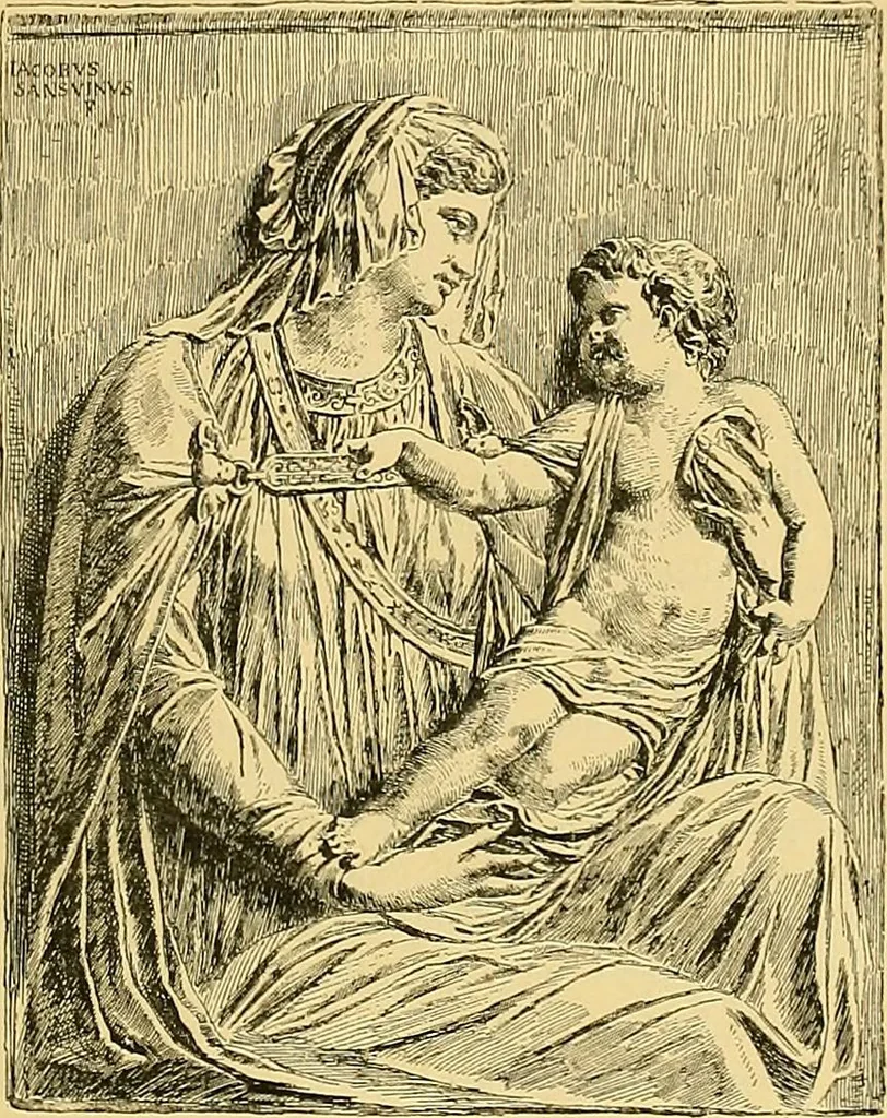 An illustration from Gazette des beaux-arts, 1859, leaf 85