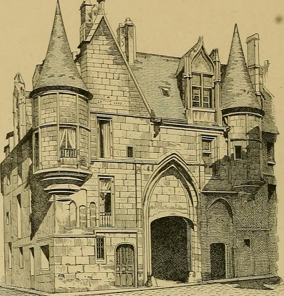An illustration from Gazette des beaux-arts, 1859, leaf 185
