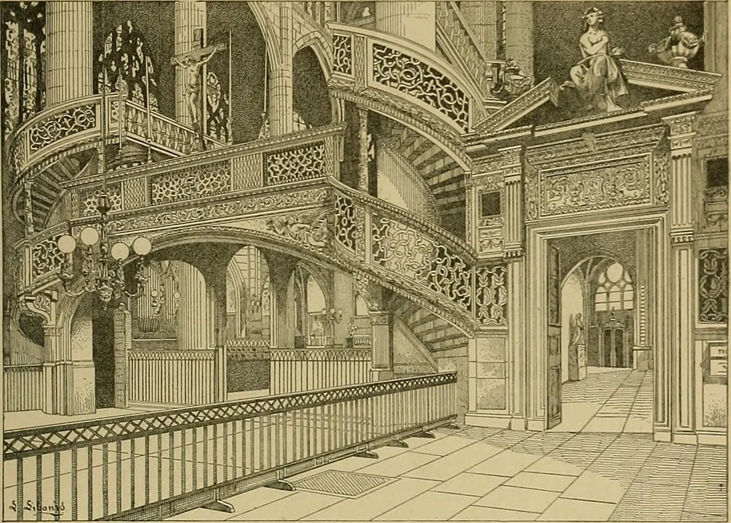 An illustration from Gazette des beaux-arts, 1859, leaf 186