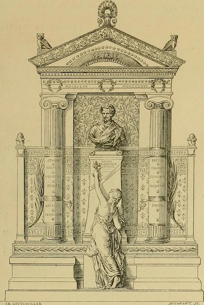 An illustration from Gazette des beaux-arts, 1859, leaf 188