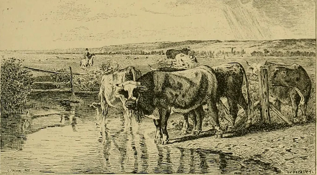 An illustration from Gazette des beaux-arts, 1859, leaf 450