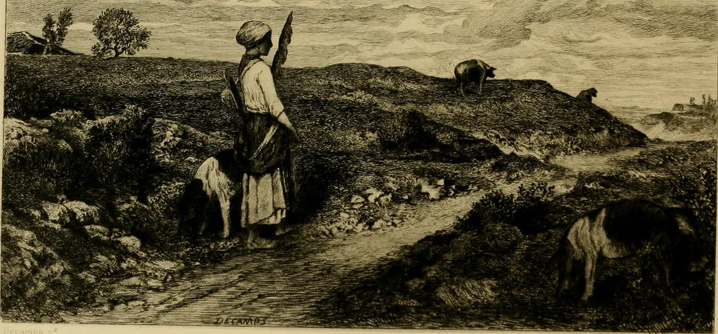 An illustration from Gazette des beaux-arts, 1859, leaf 454