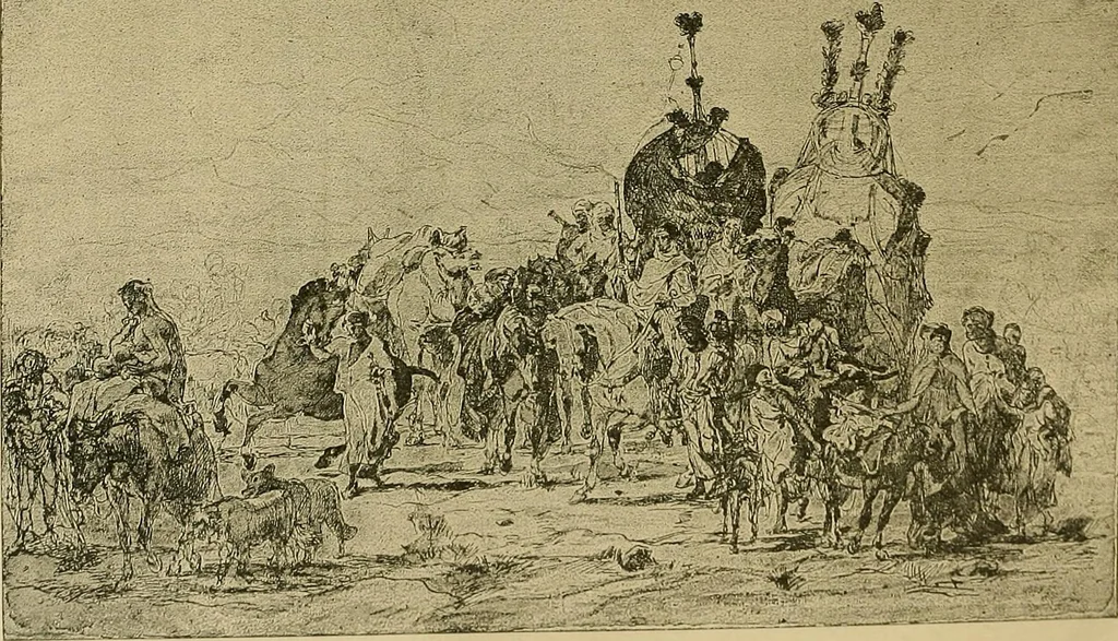 An illustration from Gazette des beaux-arts, 1859, leaf 186