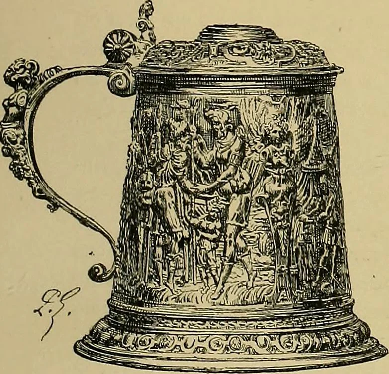 An illustration from Gazette des beaux-arts, 1859, leaf 244
