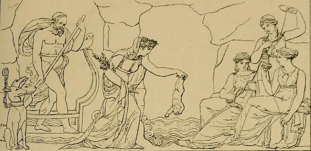 An illustration from Gazette des beaux-arts, 1859, leaf 500