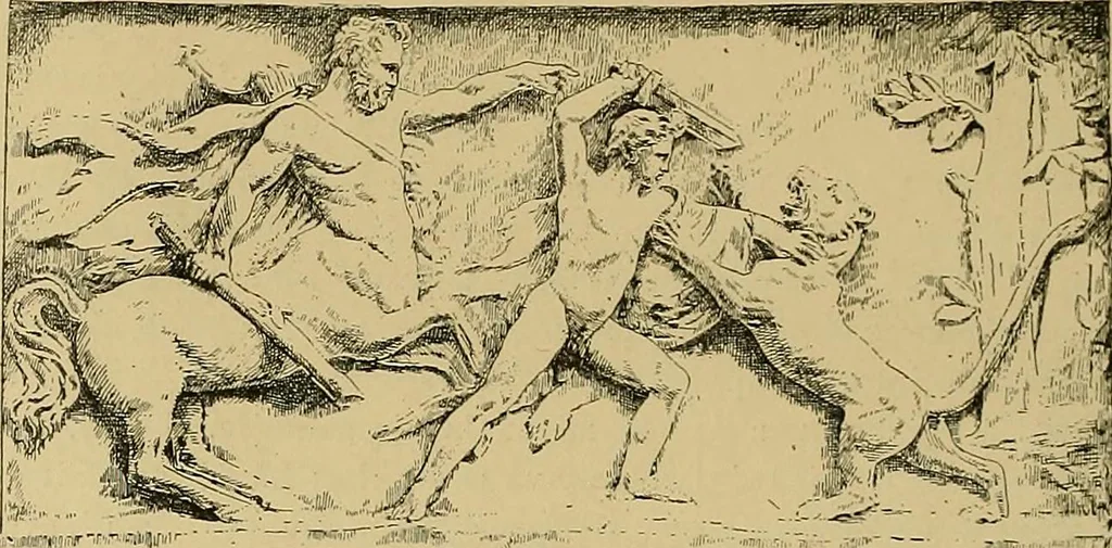 An illustration from Gazette des beaux-arts, 1859, leaf 513