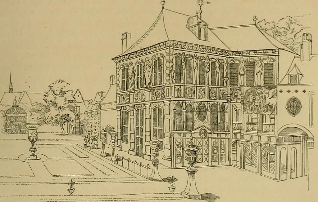 An illustration from Gazette des beaux-arts, 1859, leaf 92