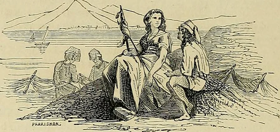 An illustration from Gazette des beaux-arts, 1859, leaf 317