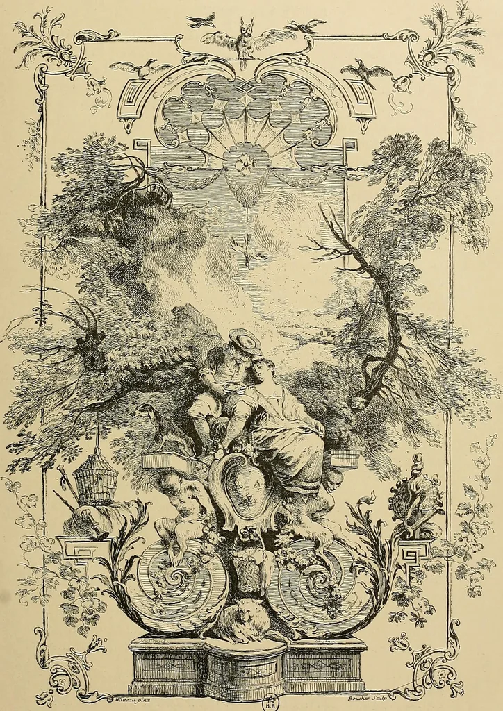 An illustration from Gazette des beaux-arts, 1859, leaf 18
