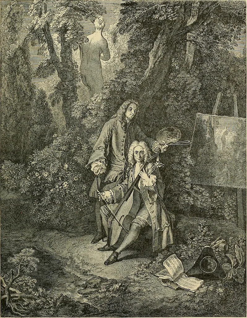 An illustration from Gazette des beaux-arts, 1859, leaf 504