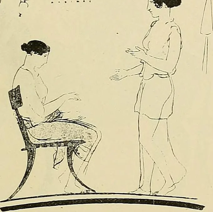 An illustration from Gazette des beaux-arts, 1859, leaf 82