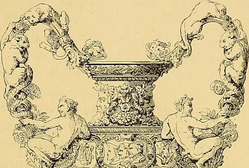 An illustration from Gazette des beaux-arts, 1859, leaf 107