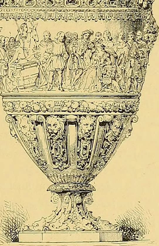 An illustration from Gazette des beaux-arts, 1859, leaf 107
