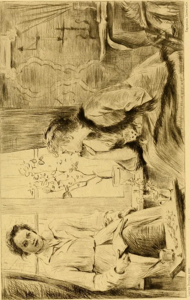 An illustration from Gazette des beaux-arts, 1859, leaf 273