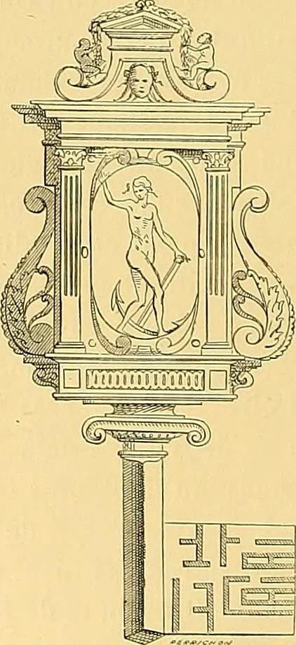 An illustration from Gazette des beaux-arts, 1859, leaf 464