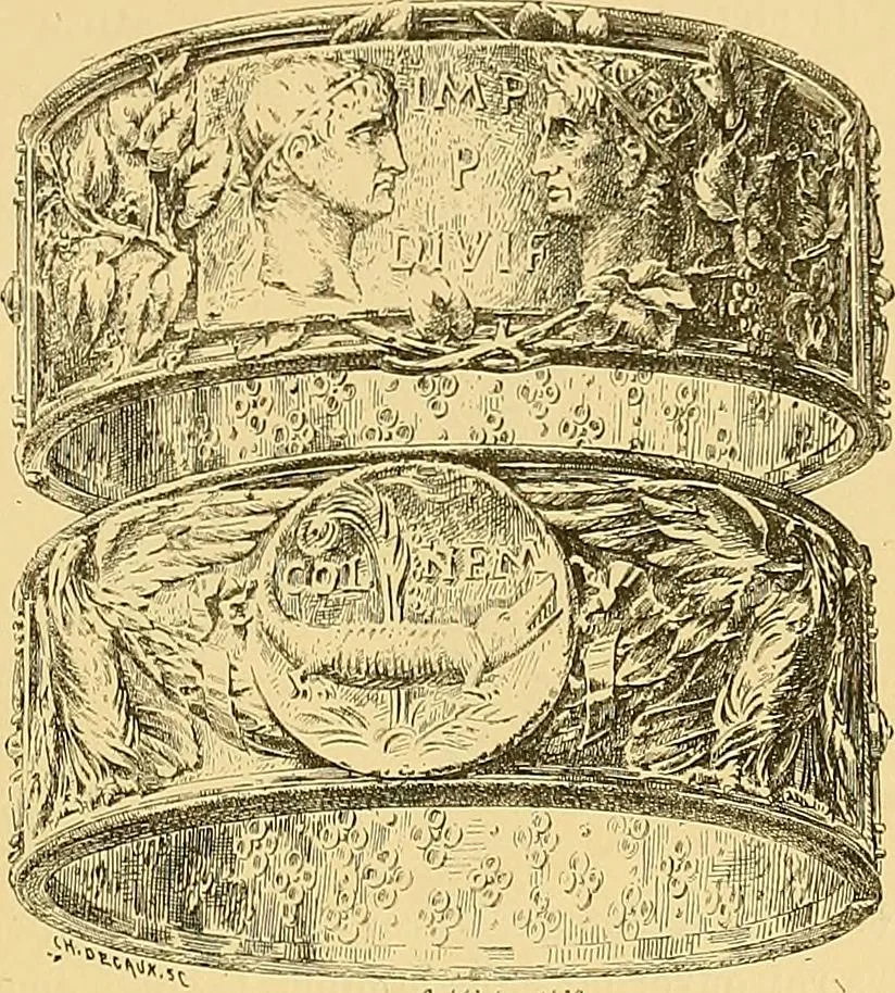 An illustration from Gazette des beaux-arts, 1859, leaf 481
