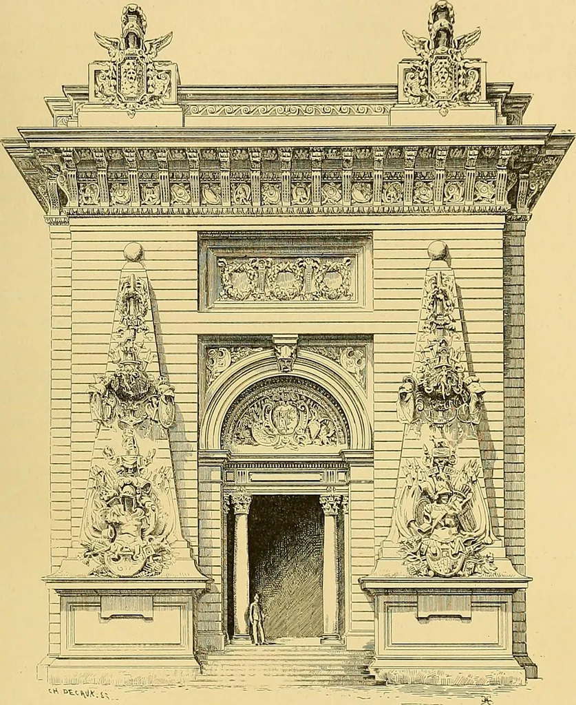 An illustration from Gazette des beaux-arts, 1859, leaf 507