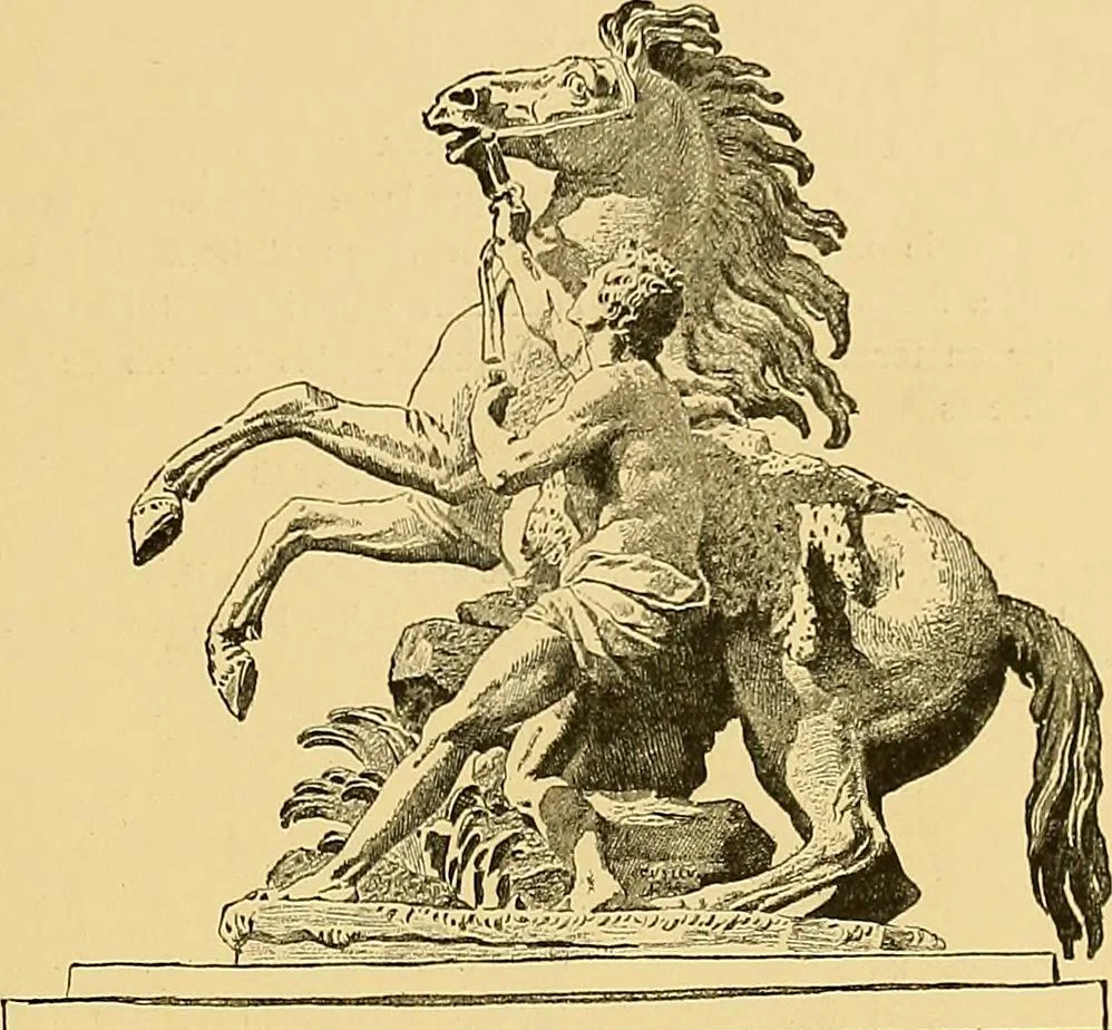 An illustration from Gazette des beaux-arts, 1859, leaf 691