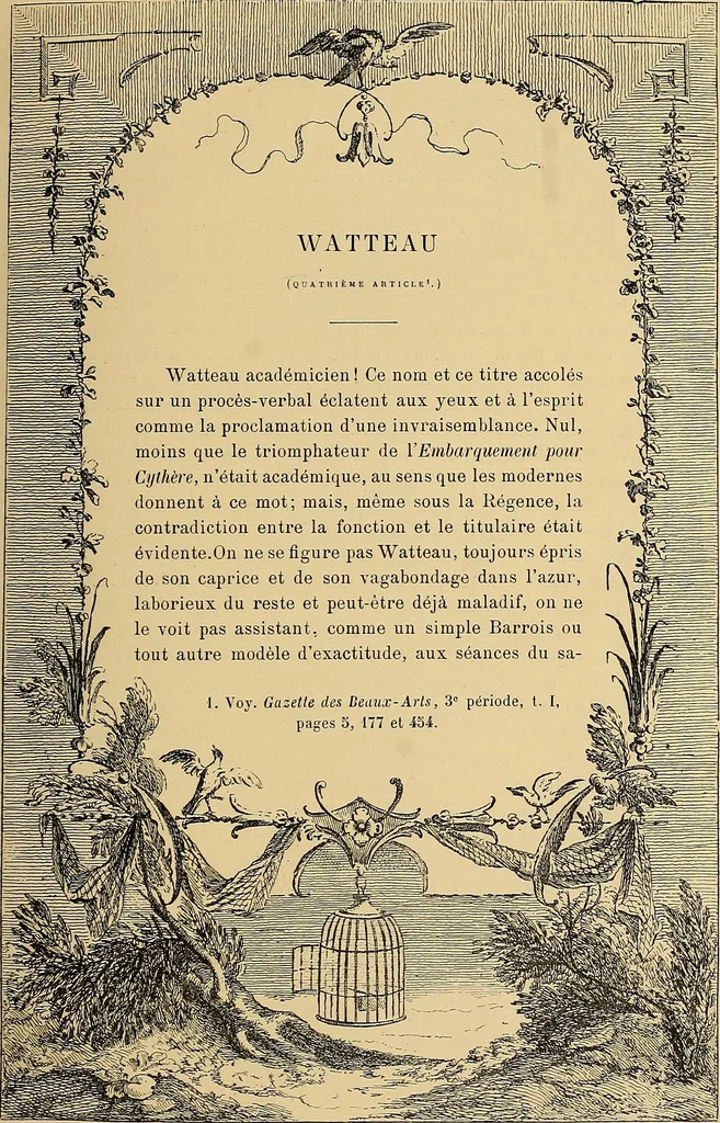 An illustration from Gazette des beaux-arts, 1859, leaf 10